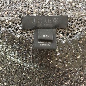 J Crew Collection Metallic Tunic XS